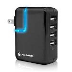 Cargador de Pared 4 Puertos USB